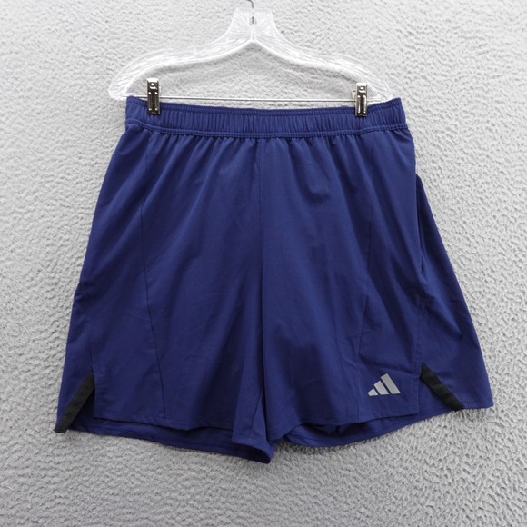 Adidas Heat Ready D4T HR Training Shorts Medium Blue Mens 7in Inseam NWT - Picture 1 of 14